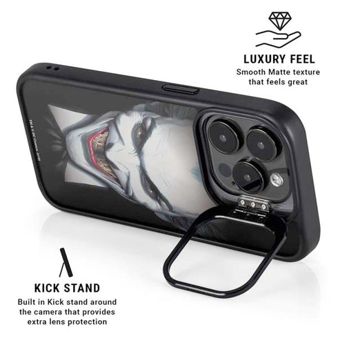 Joker by Alex Ross iPhone 16 Pro Kickstand Case